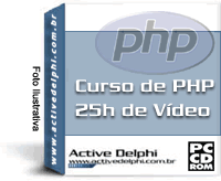 Curso PHP: 25h de V�deo - Clique para maiores informa��es