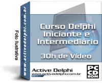 Curso Delphi Iniciante- 30h de V�deo - Clique para maiores informa��es